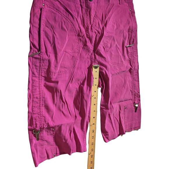Jamie Sadock  golf activewear shorts bermuda length Women's Size 8 in Pink - Picture 5 of 9